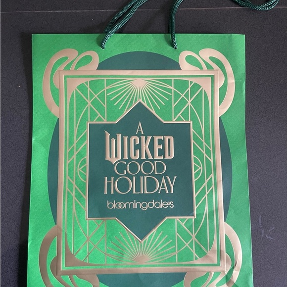 Bloomingdale's x Wicked Green Holiday Shopping Bag - Picture 1 of 3